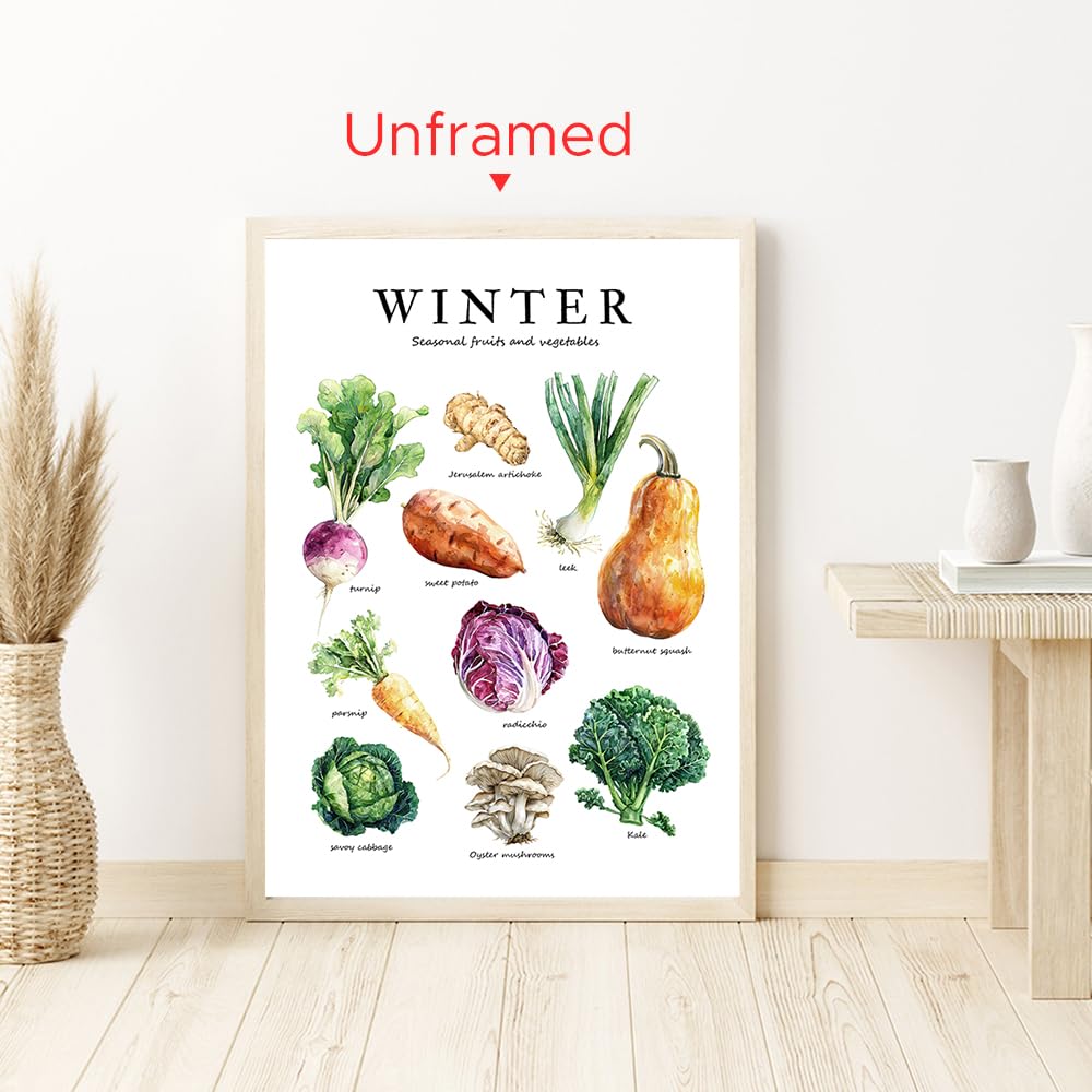 ✨新品✨　野菜　水彩画　冬野菜　絵画　（大きめ） ✨新品✨ 野菜 水彩画 冬野菜 絵画 （大きめ） ✨新品✨ 野菜